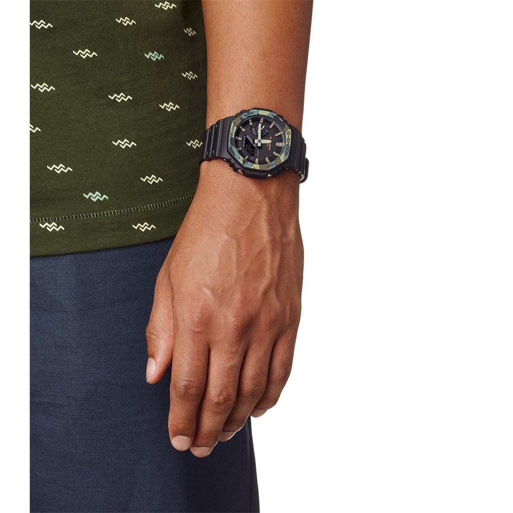 Đồng hồ nam Casio G-Shock GA-2100SU-1A chống va đập, chống nước 200m, hàng chính hãng