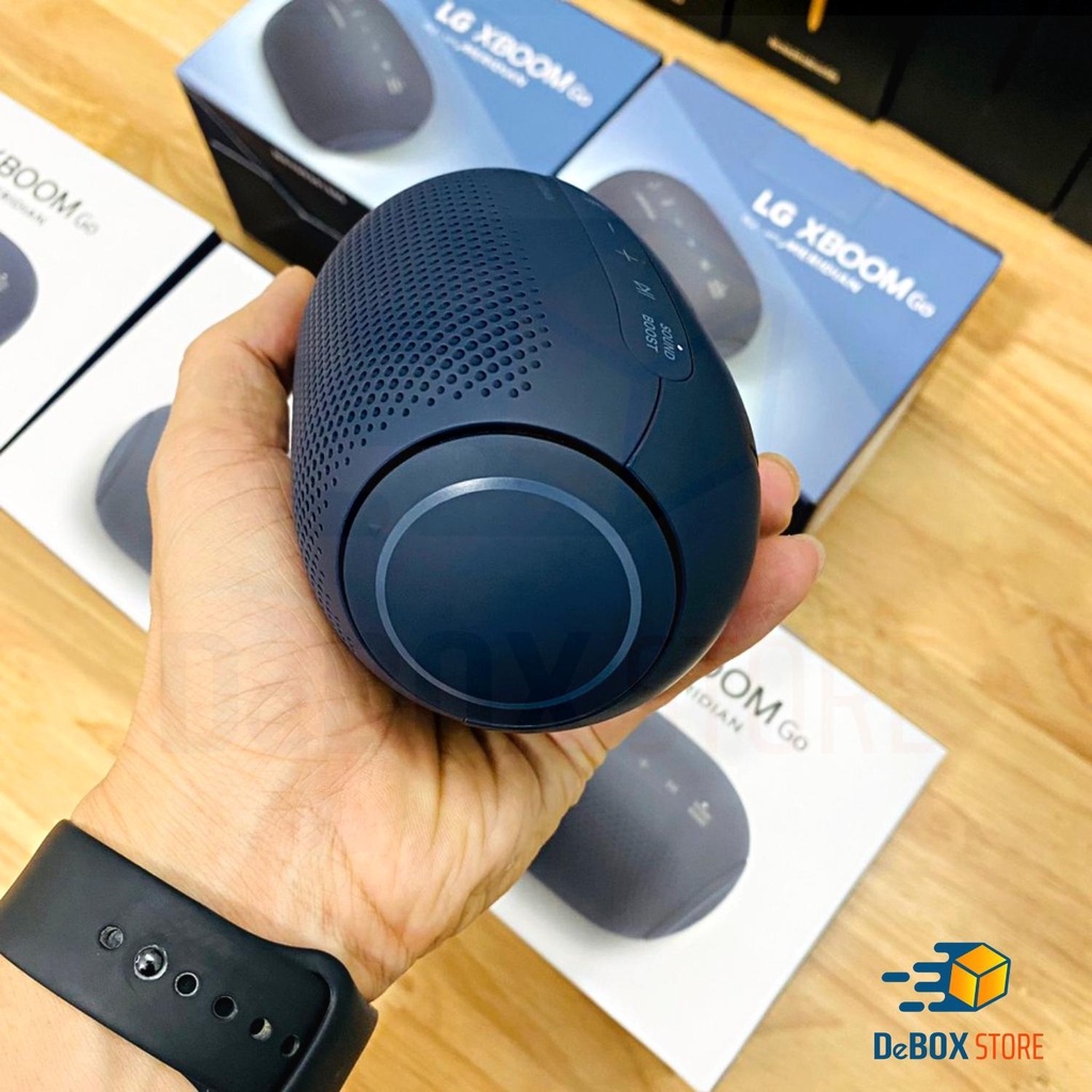 Loa Bluetooth Không Dây Di Động LG Xboomgo PL2 Màu Xanh Đen - Hàng Chính Hãng BH 12 Tháng