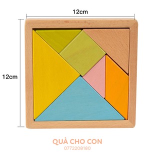 TANGRAM - 7 MIẾNG GHÉP KỲ DIỆU