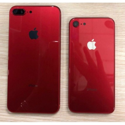 Vỏ độ iphone 7 7plus lên 8 8plus đỏ Red
