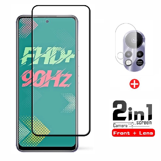 Kính Cường Lực Bảo Vệ Toàn Màn Hình Cho Infinix Hot 11S 10 Infinix Zero 8 Smart 5 S5 Pro Note 7 Lite Hot 8 9 Play