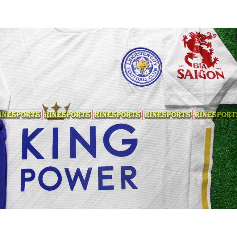 Bộ Áo bóng đá Leicester City trắng mùa mới 2020 - 2021 hàng Thailand chuẩn thi đấu 100%. Cam kết Y Hình