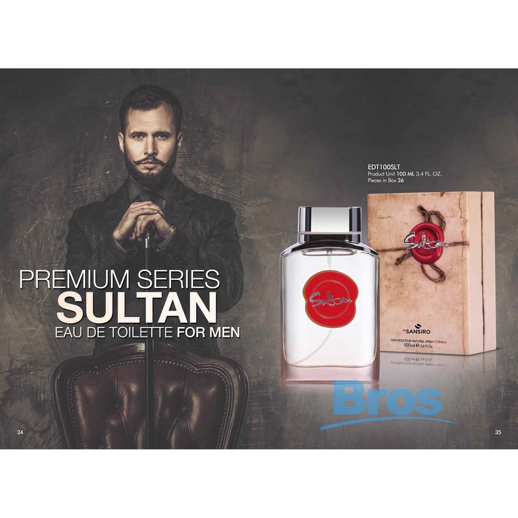 Nước hoa Sansiro Sultan 100ml cho nam E141 | Thế Giới Skin Care