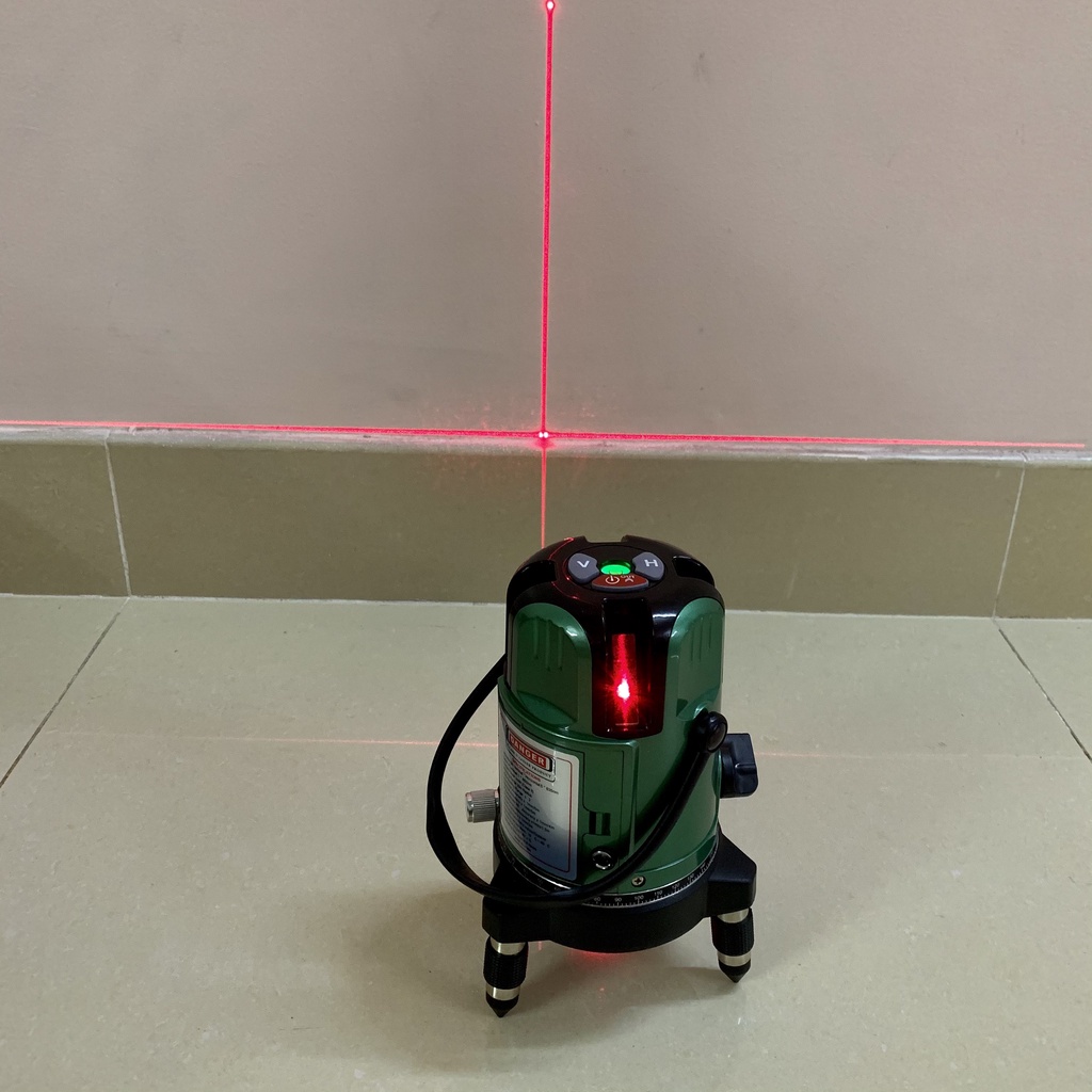 [GIÁ RẺ] Máy Cân Mực Bắn Cốt Laser RODEO, LASER AGP, Máy Cân Bằng Laser (5 Tia Đỏ) - Tặng Kèm Chân 1.2M