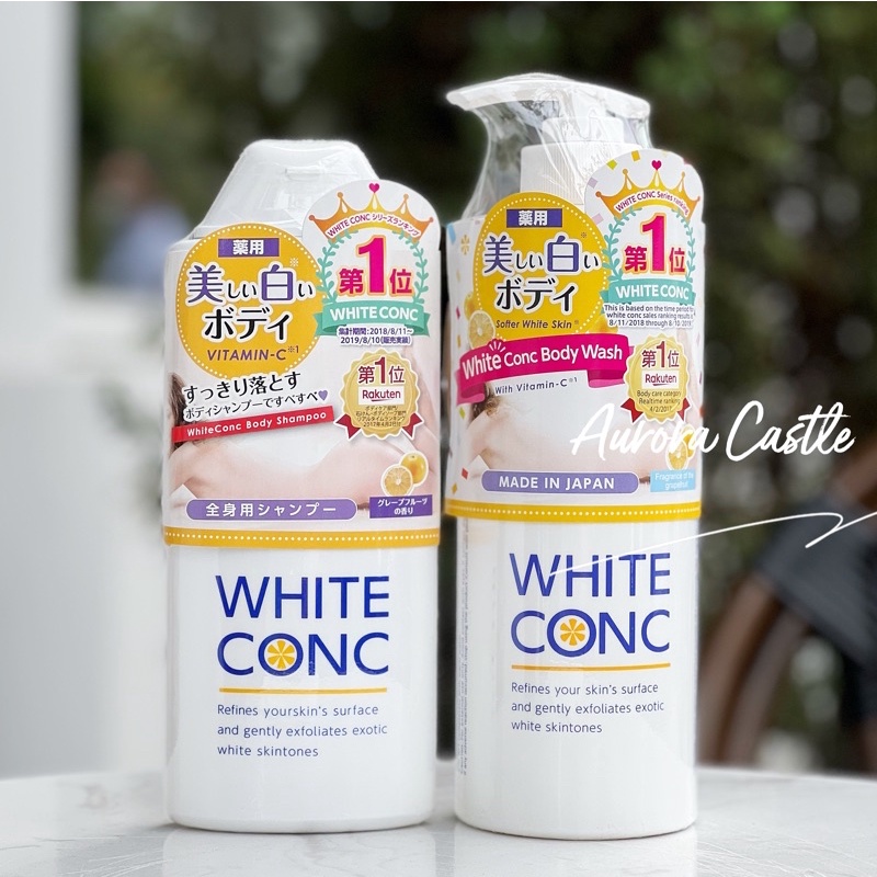 Sữa tắm dưỡng trắng, làm sạch da White Conc Nhật Bản | BigBuy360 - bigbuy360.vn