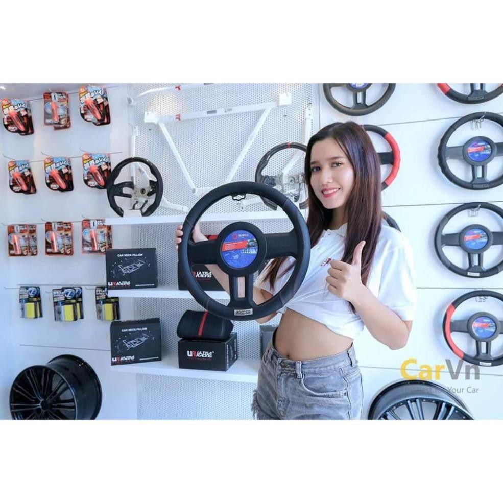 Bọc vô lăng chính hãng SPARCO 1113GR - Đầy đủ tem, khung
