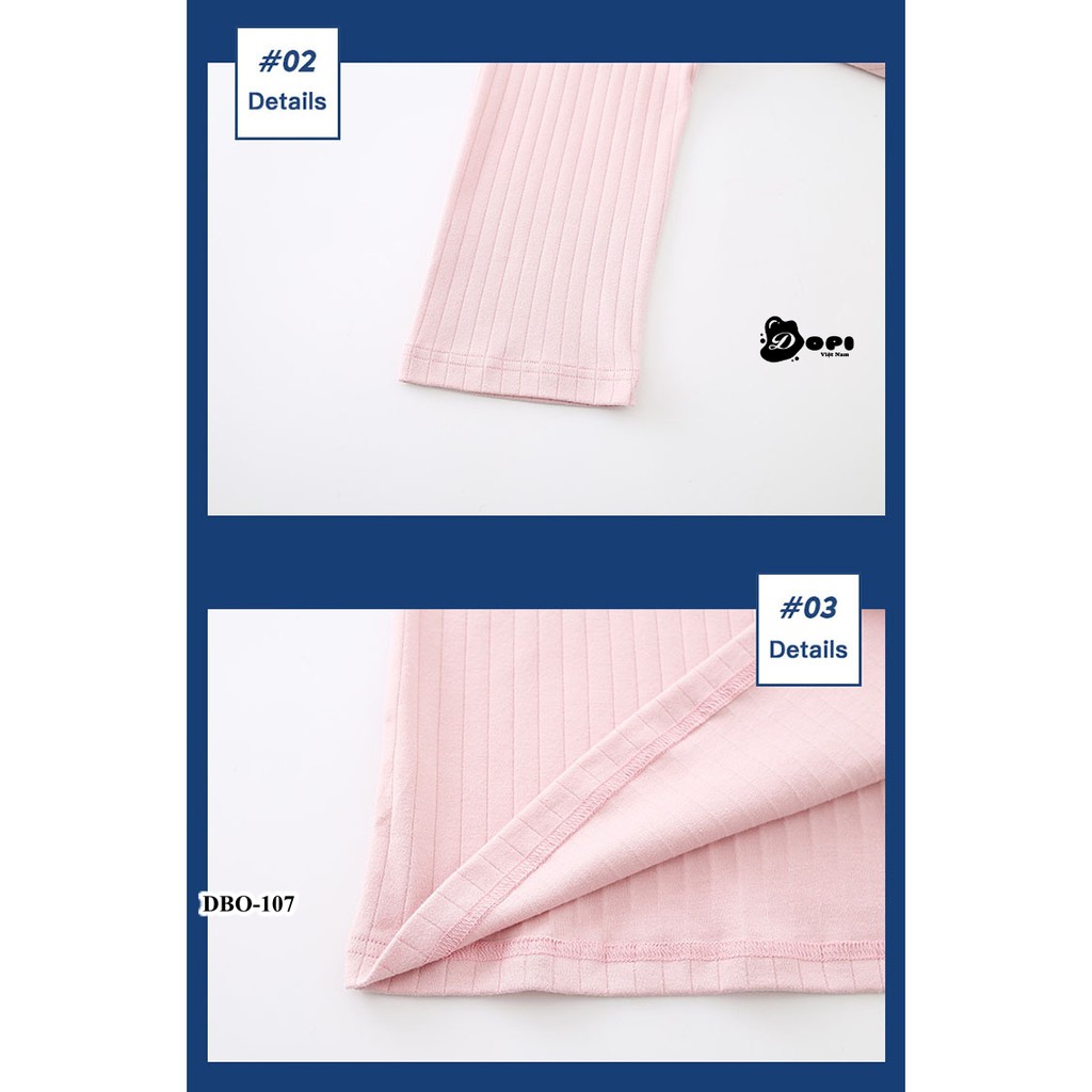 (DBO107) Đồ bộ mặc nhà thu đông dài tay CHUNKEER cao cấp