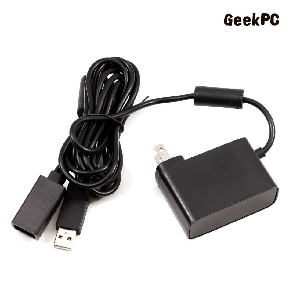 Củ sạc nguồn cho bộ cảm biến Microsoft Xbox 360 Kinect kết nối cổng USB ổ cắm US