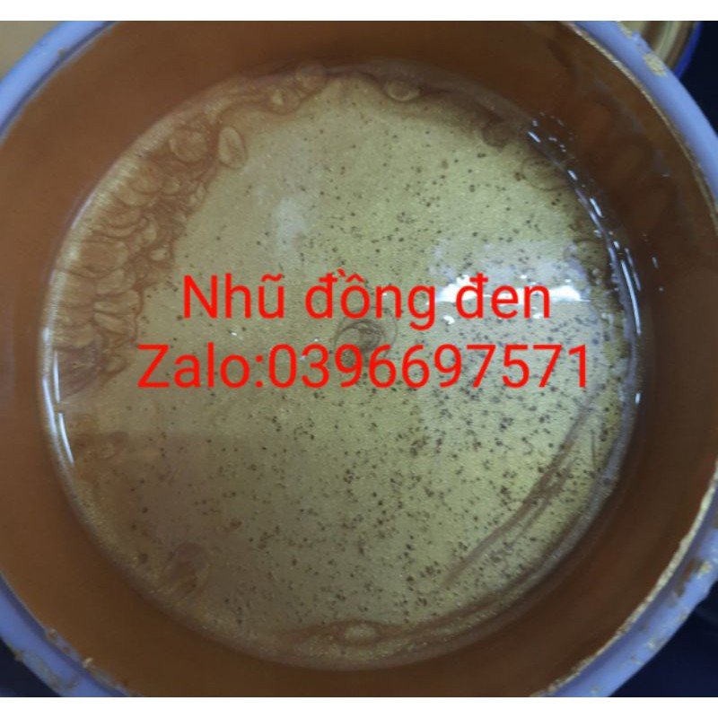 Sơn nhũ đồng đen cao cấp 1lít