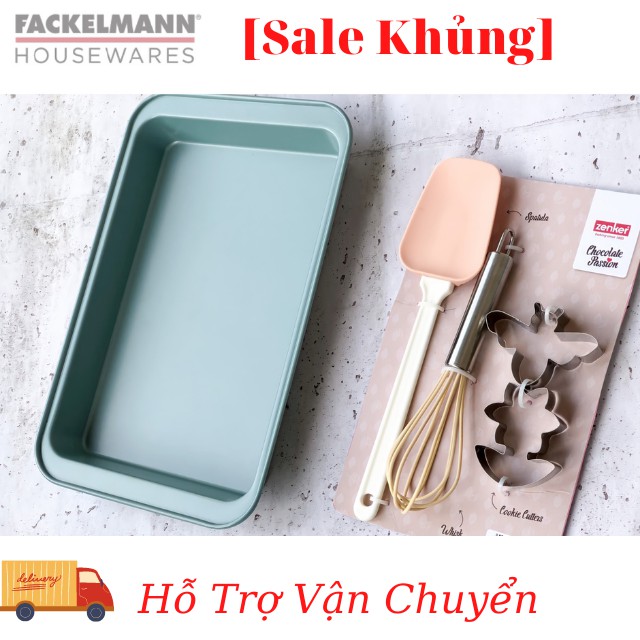 Bộ khuôn làm bánh 5 Món Fackelmann Đức (Mua 10 tặng 1)