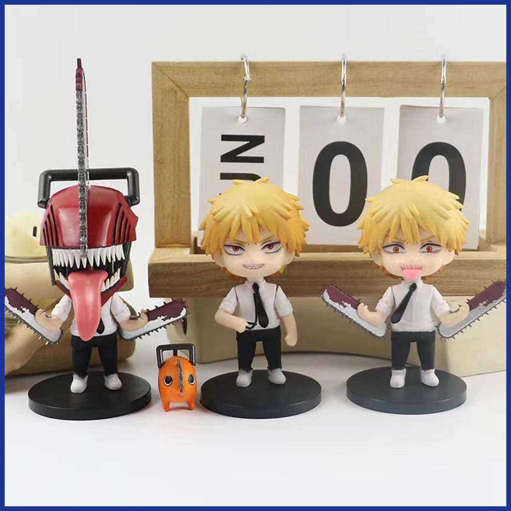 Mô Hình Nhân Vật Hoạt Hình The Gang Makima Orange Dog Bằng Pvc