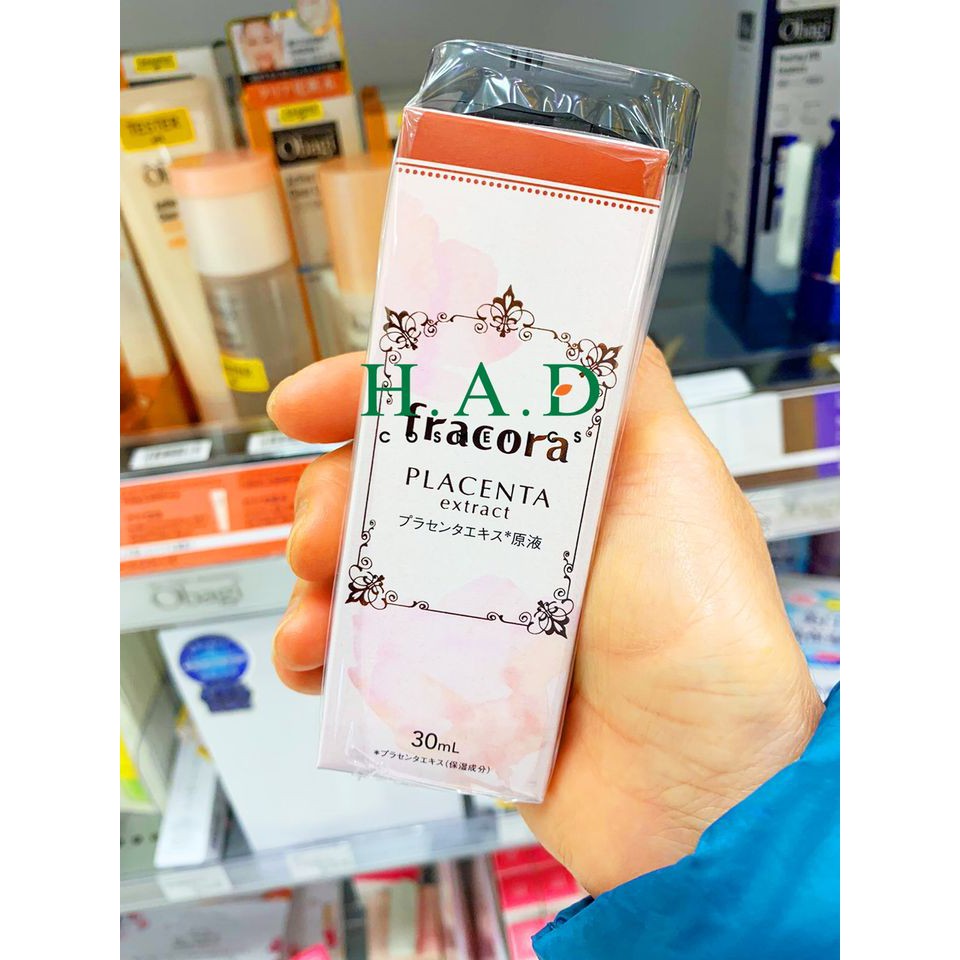 SERUM DƯỠNG DA FRACORA PLACENTA EXTRACT CHAI 30ML