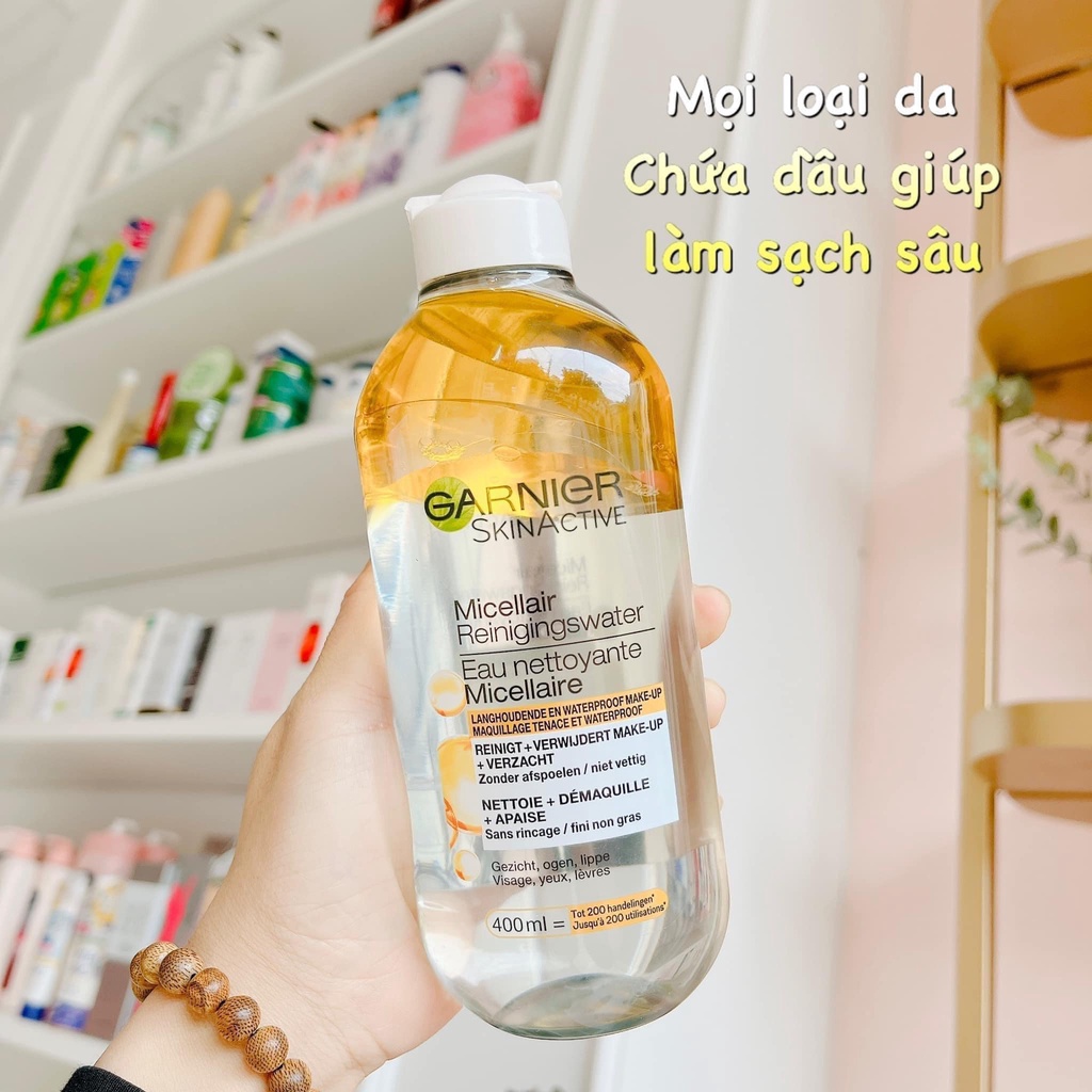 Nước tẩy trang Garnier Micellar Water bản PHÁP 400ml | BigBuy360 - bigbuy360.vn