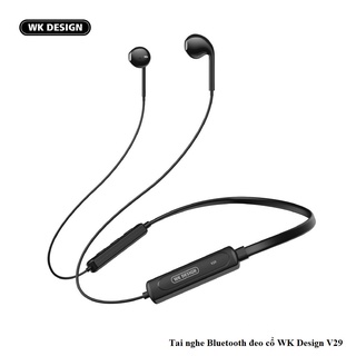 Tai nghe thể thao wk design - v29 không dây kết nối bluetooth v5.0