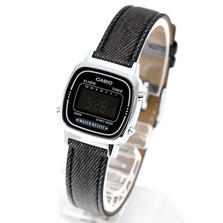 Đồng Hồ Nữ Dây Da Casio LA670WL-1BDF