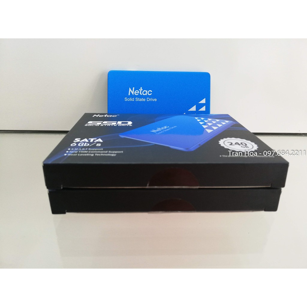Ổ cứng SSD Netac 240GB SATA III 6Gb mới bảo hành 3 năm | BigBuy360 - bigbuy360.vn