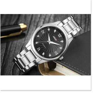 Đồng hồ đôi nary dây thép không gỉ nam nữ mặt kính chống trầy - DH0153