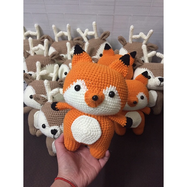 Thú bông móc len siêu dễ thương