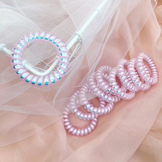 Women's thin colored elastic plastic rubber rubber hair accessories headband