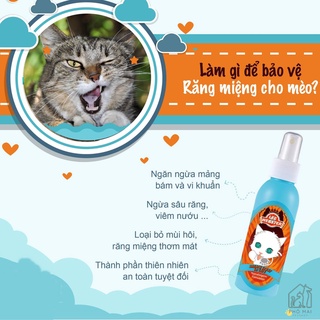 Xịt Vệ Sinh Răng Miệng Cho Mèo Lee Webster