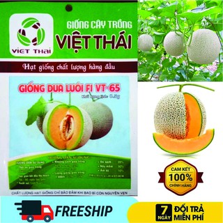 Hạt Giống F1VT65 Giống Dưa Lưới Việt Thái Chất Lượng Hàng Đầu (0,5g)