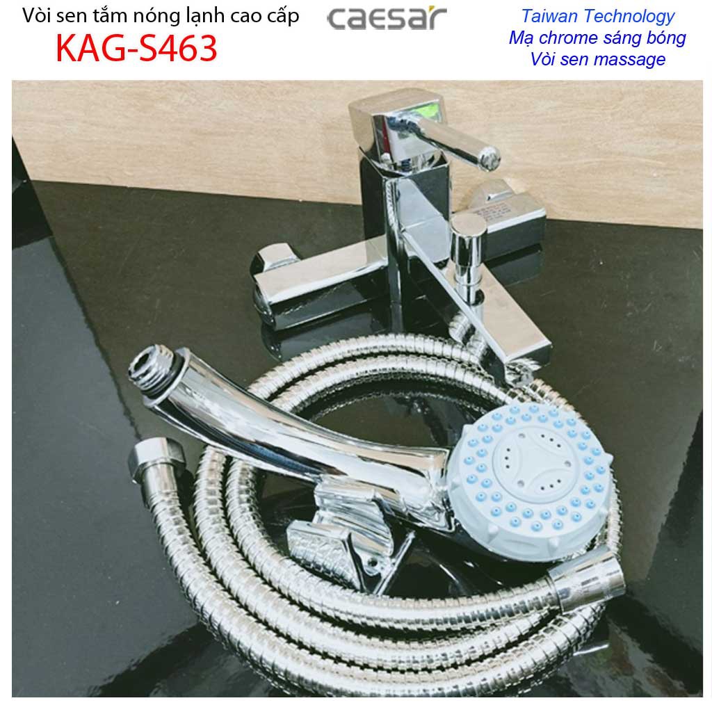 Vòi sen nóng lạnh Caesar KAG-S463C, chiết khấu giá tốt chất lượng tốt Vòi hoa sen Caesar chất lượng tốt sử dụng tốt