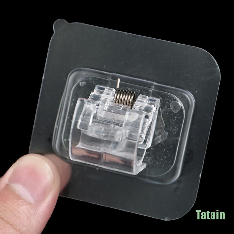 Set 2 kẹp cố định rèm cửa gắn tường có thể điều chỉnh