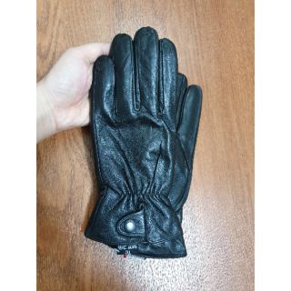 Găng tay da Cừu của nam loại 1 khuy 3 gân chéo