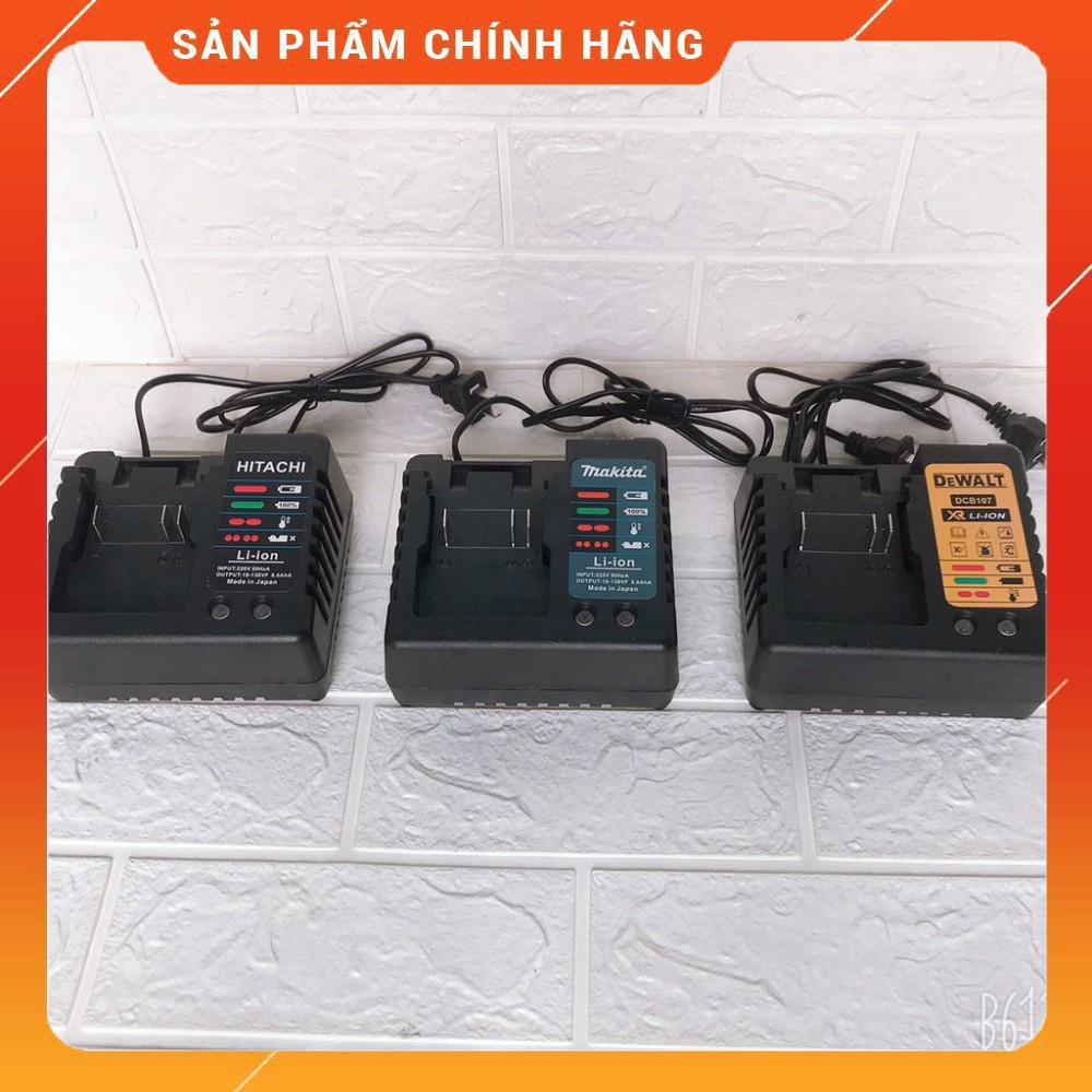 [GIÁ GỐC] Sạc pin máy siết bulong máy khoan pin 10 cell Makita, Dewalt, Hitachi [CAM KẾT CHÍNH HÃNG]