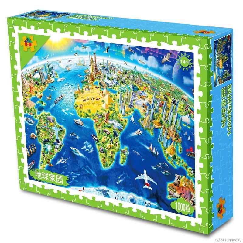 Bộ xếp hình thú vị cho bé