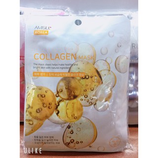 Mặt nạ dưỡng da Collagen Amisilk Korea(bịch 10 miếng) CHÍNH HÃNG