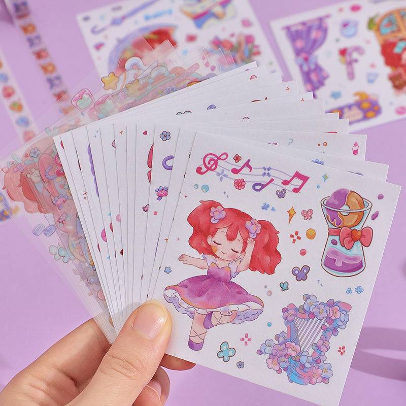 Bộ Tài Liệu Tay Dễ Thương. Hộp Quà Tặng Sổ Tay Xinh Xắn Dễ Thương