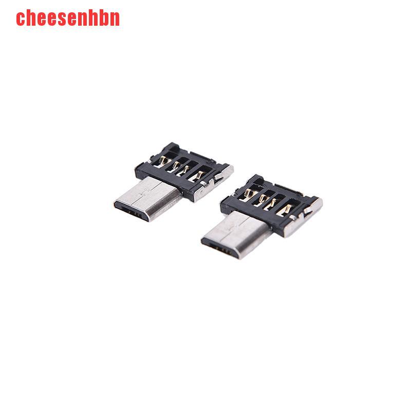 [cheesenhbn]2X Micro USB Male to USB Female OTG Adapter Converter For Android Tablet Phone