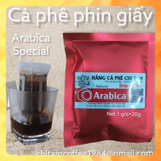 Drip coffee bag ,cà phê phin giấy Cà phê Chí Tâm Đăk Lăk