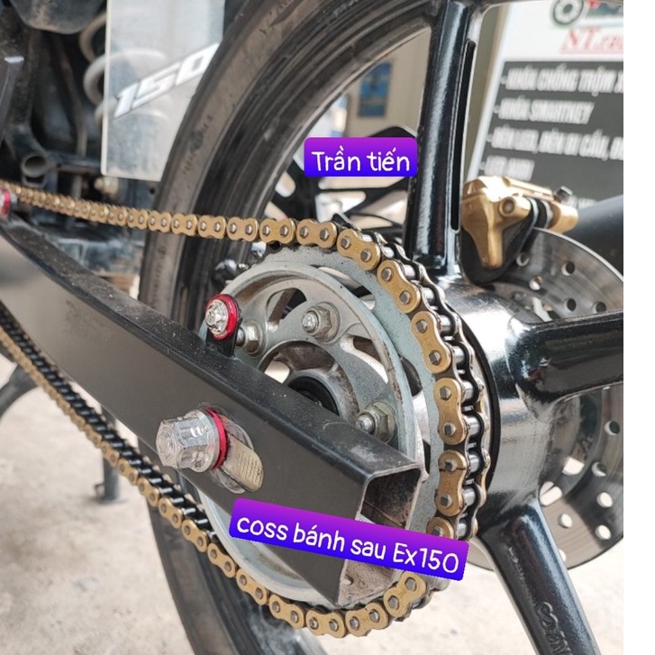 Cốt Bánh Kèm Tán Salaya Trước Sau Xe Ex135 Ex150 Si Wa Win