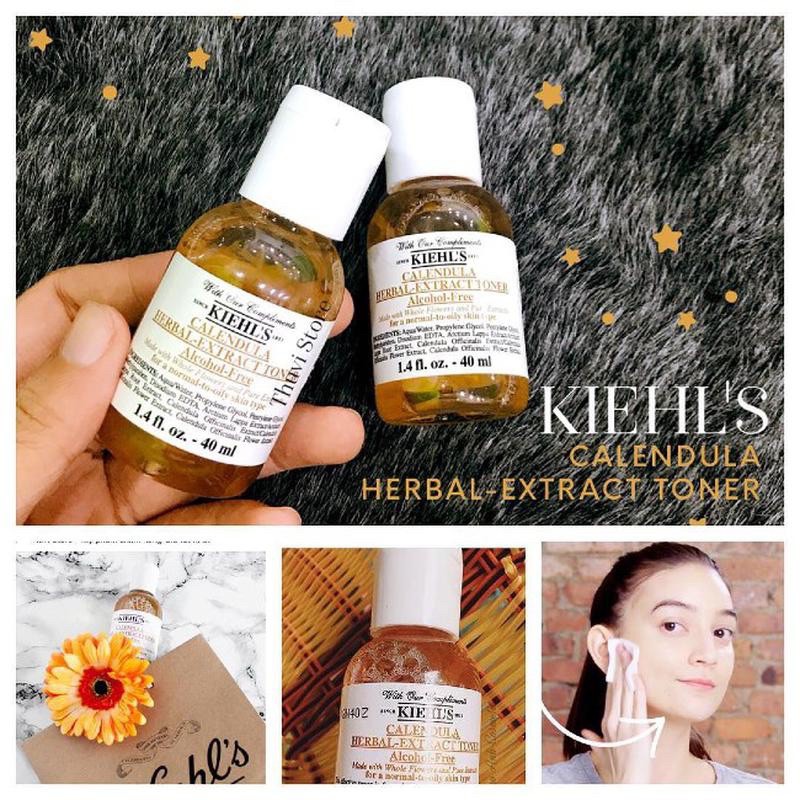 Toner Hoa Cúc Kiehls 40ml - Kiehl's Calendula Herbal Extract Alcohol Free