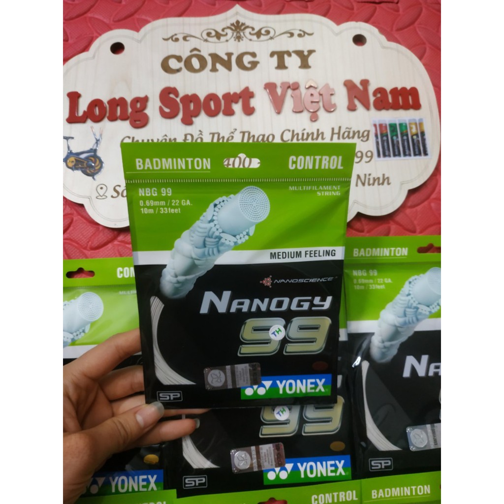 Cước cầu lông Yonex Nanogy 99 chính hãng