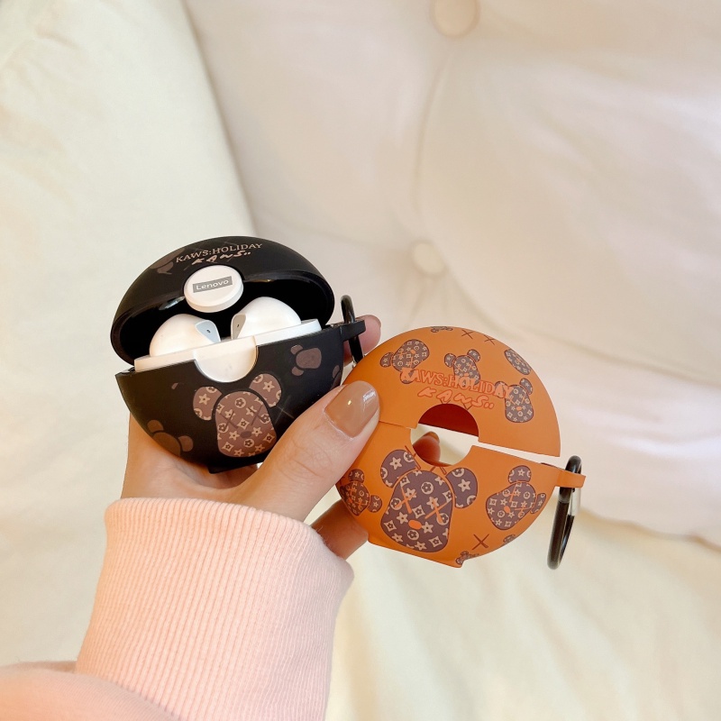 Vỏ Bảo Vệ Hộp Sạc Tai Nghe Bluetooth Lenovo LP80 Hình Phi Hành Gia Patrick Bằng Tpu