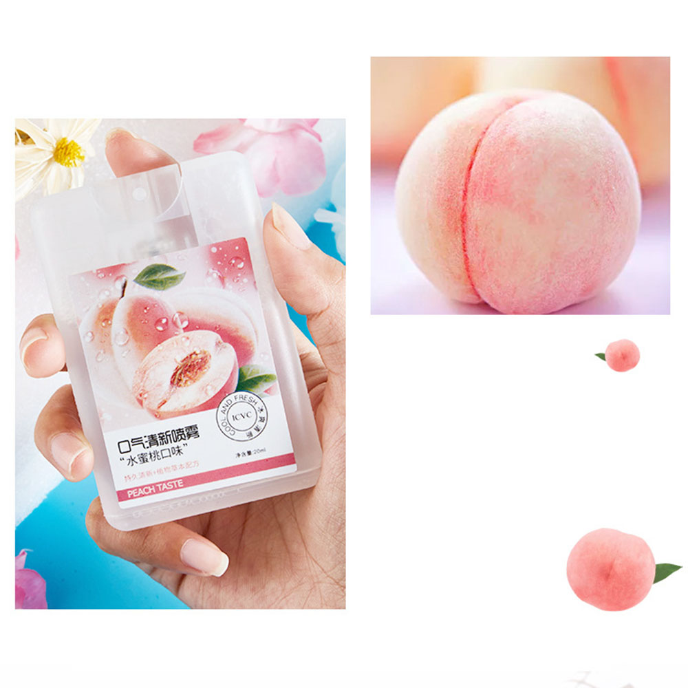 Nước xịt thơm miệng hương trái cây tươi mát lâu trôi cho nam nữ 20ml