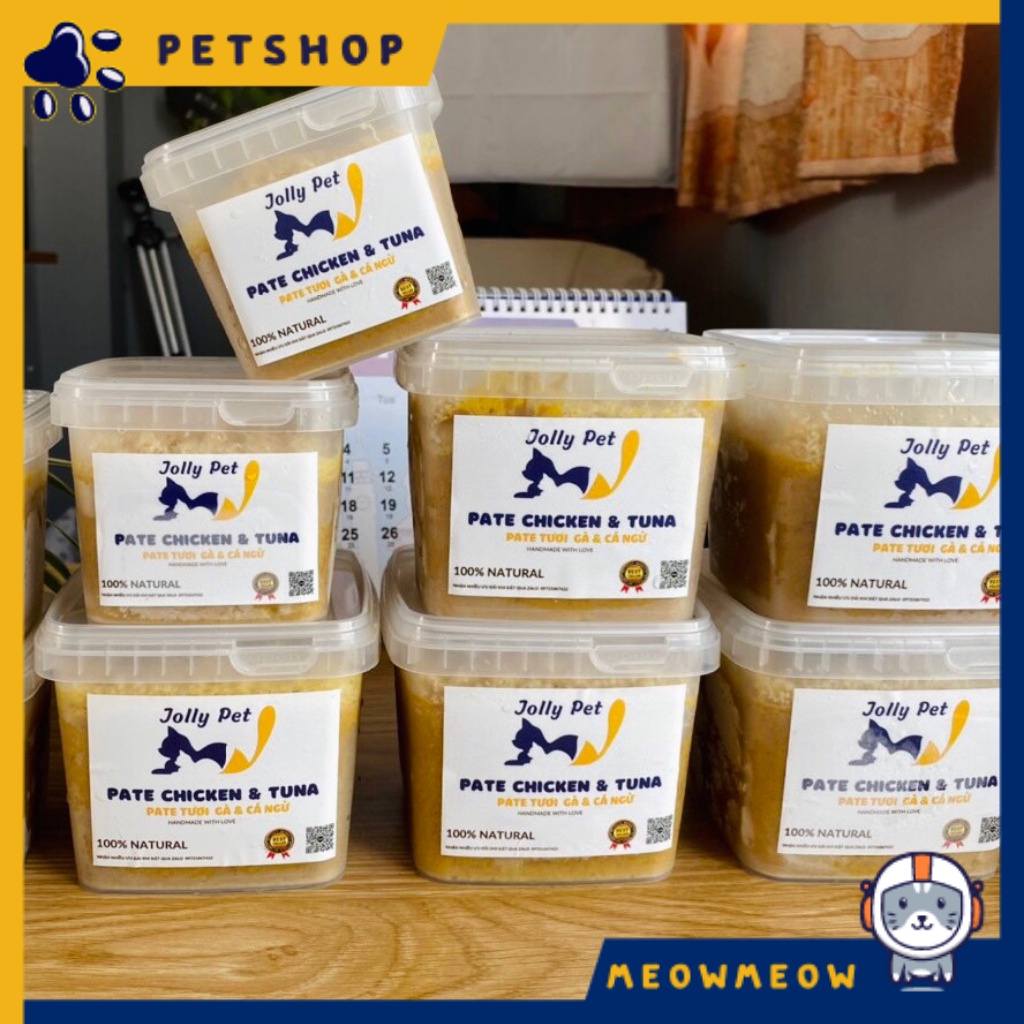 Pate tươi cho chó mèo | Hộp 600-700gr | Pate tươi dinh dưỡng cho chó mèo.