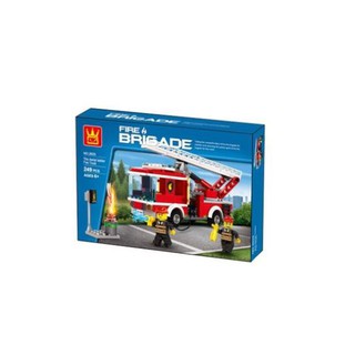 Lắp ráp ghép hình biệt đội xe cứu hỏa 2625