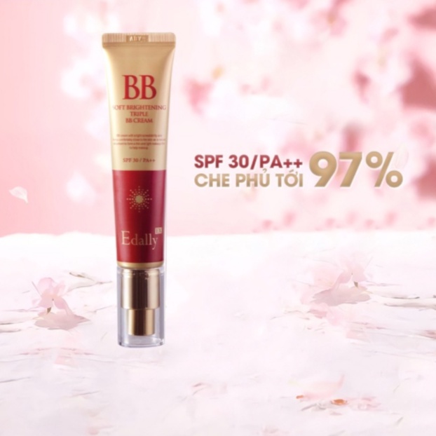 [CHÍNH HÃNG EDALLY] KEM NỀN NÂNG TONE DA GẤP 3 LẦN EDALLY EX – KEM TRANG ĐIỂM CHỐNG NẮNG CAO CẤP BB CREAM SPF30/PA++