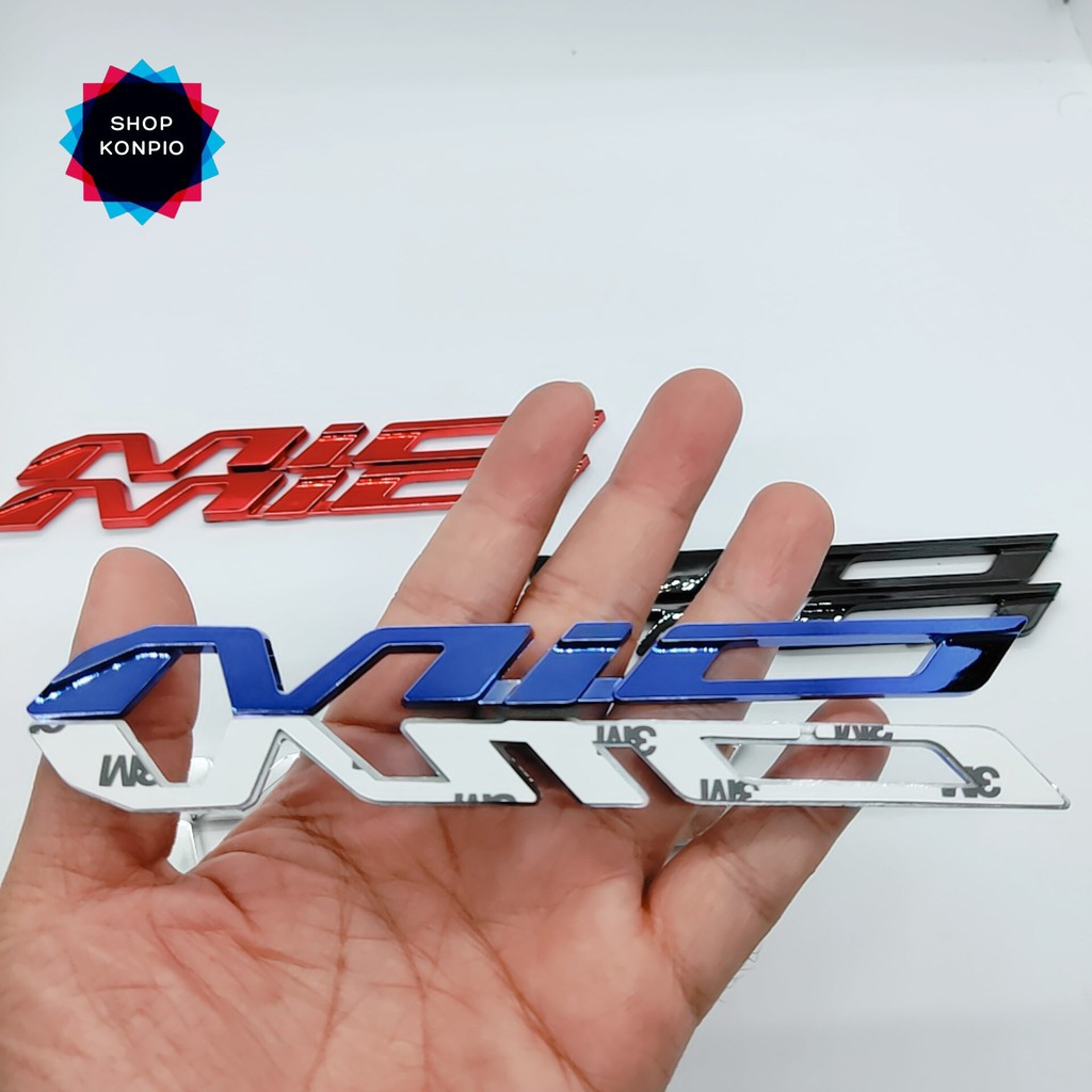 Cặp Tem Dán Xe Mô Tô Yamaha Mio 125, 151 Chất Liệu Nhựa Cứng