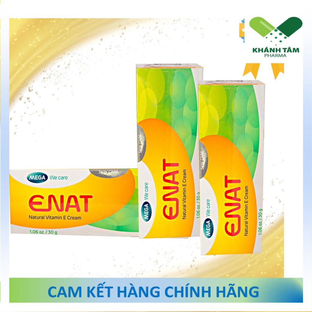 ! ENAT NATURAL VITAMIN E CREAM 30G - Kem dưỡng da, giữ ẩm