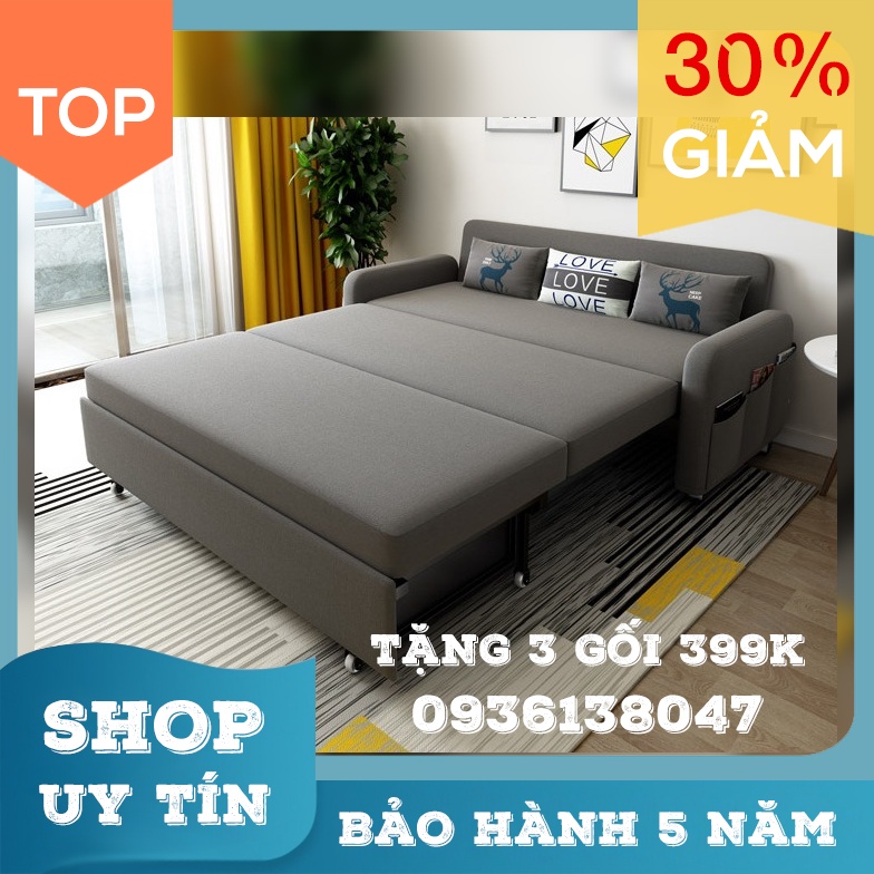 [BẢO HÀNH 5 NĂM] Giường Sofa Đa Năng, Giường Sofa Thông Minh Gấp Gọn Cho Bé Có Ngăn Chứa Đồ. KT 1m6 x 1m92