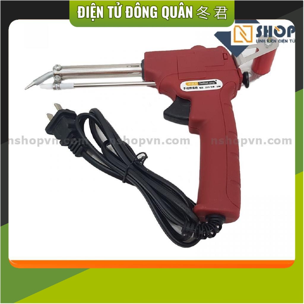 Mỏ hàn súng tự động đẩy chì 220VAC 60W [ĐIỆN TỬ]