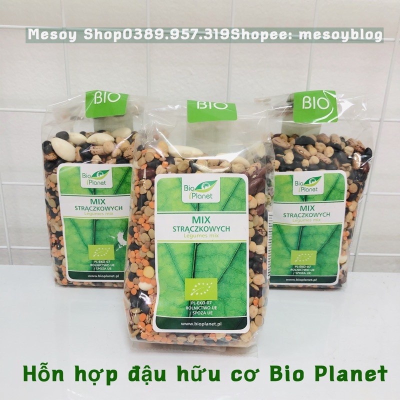 7 loại đậu hữu cơ kết hợp ( organic 7 color mix bean)