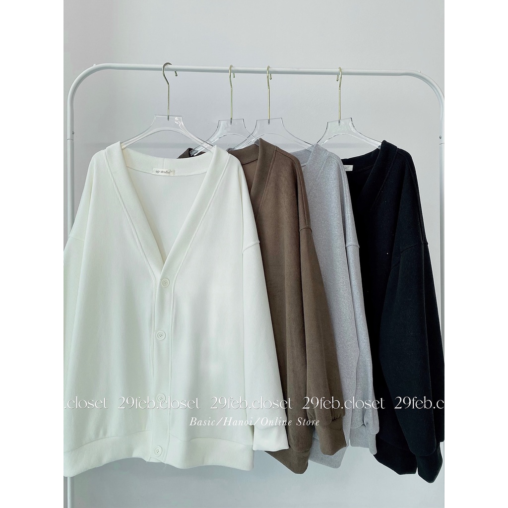 Áo khoác cardigan oversize dày dặn các loại - 29feb.closet