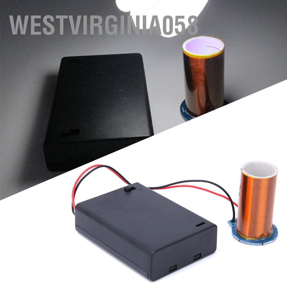 Hot DealsMini Tesla Coil Battery Powered No Arc Remote Ignition Electronic DIY KitSpot ExpressWestvirginia058