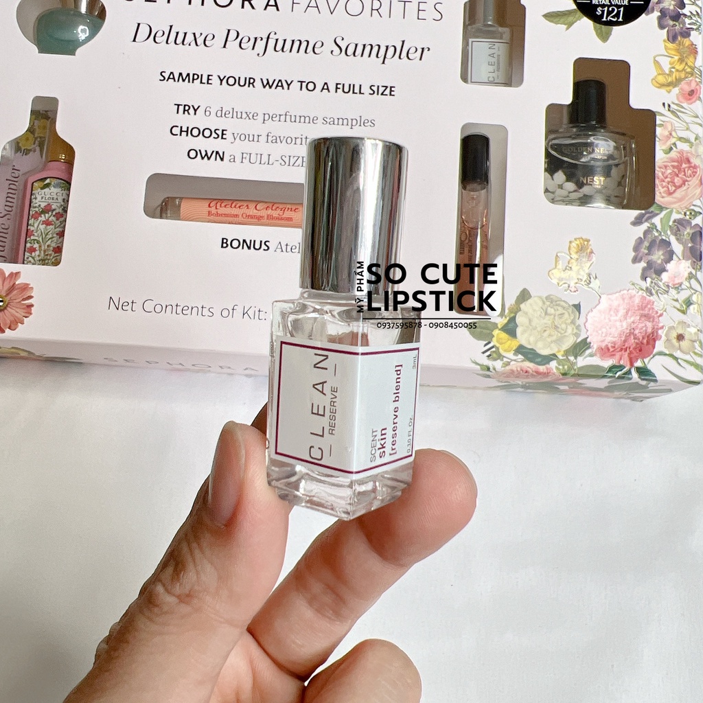 Set Nước Hoa Sephora Favorites Deluxe Perfume Sampler Set